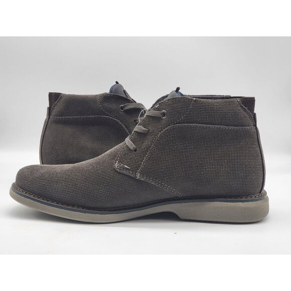 Nunn Bush Otto‎ Plain Toe Gray Chukka Boots 84987-020 Size 8.5M